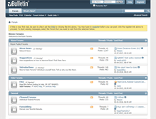 Tablet Screenshot of forum.rizon.net