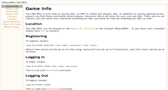 Desktop Screenshot of idlerpg.rizon.net